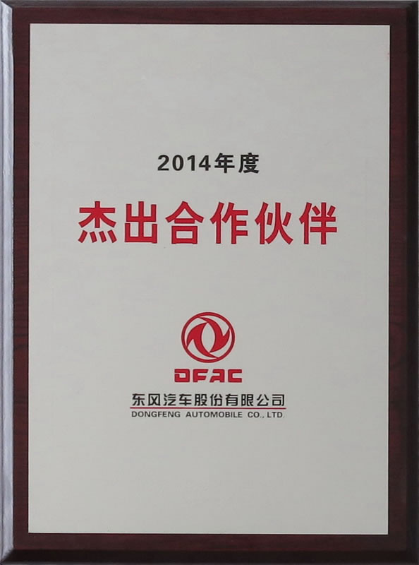 東風公司杰出合作伙伴