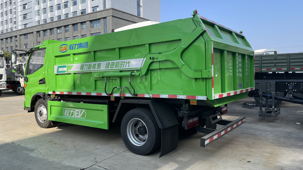 江淮駿鈴純電動廂式垃圾運輸車圖片4