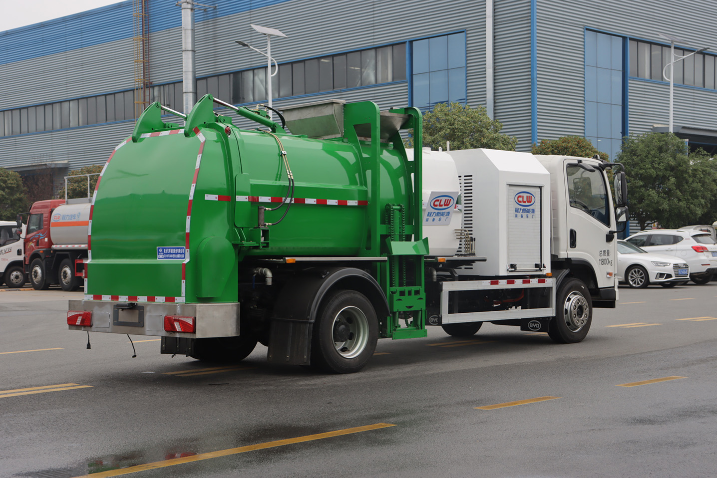 7方比亞迪T7BE純電動(dòng)高端餐廚垃圾車圖片4